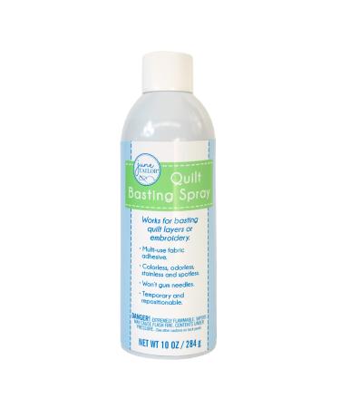 June Tailor JT440 Quilt Basting Spray 10 ounce can Blue 1 Pack