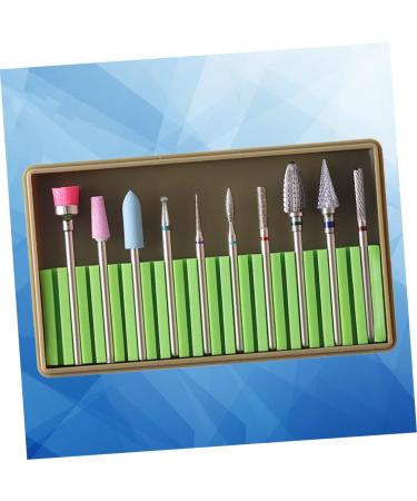 minkissy 3 Sets Nail Art Supplies Nail Drill Replacement Bits Nail File Bits Tungsten Carbide Nail Drill Nail File Electric Nails Kits Ceramics Tools Nail Drill Tool Toolkit Tungsten Steel 5x1cmx3pcs Greenx3pcs - Buy Online on GoSupps.com