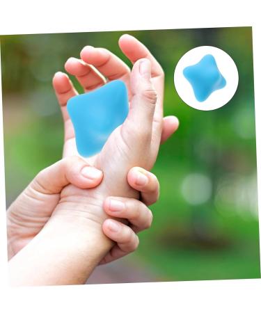 Toddmomy Bouncing Reaction Balls - Finger Grip Training & Hand Coordination Exercise | Blue Baoding Fitness Ball 5.8x5.8cm - Buy Online on GoSupps.com