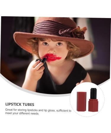 Beaupretty Rotatable Lip Balm Container for Lipstick Empty Tube Lip Gloss Container Lipstick Tubes Container for women womens lip balm Lipstick DIY Tube womens plastic Miss delicate Women - Buy Online on GoSupps.com