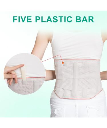 Adjustable Lumbar Back Brace for Lower Back Pain Relief | Support for Herniated Discs & Muscle Strains | Breathable X-Large Waist Support Belt - Buy Online on GoSupps.com