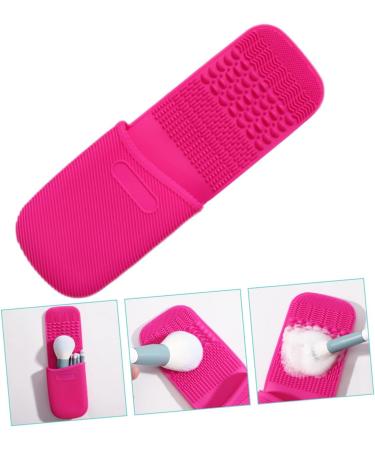 FRCOLOR 5pcs Makeup Brush Cleaning Mat & Tools | Silicone Cleaner for Eyeliner & Brushes | International Shipping Available - Buy Online on GoSupps.com