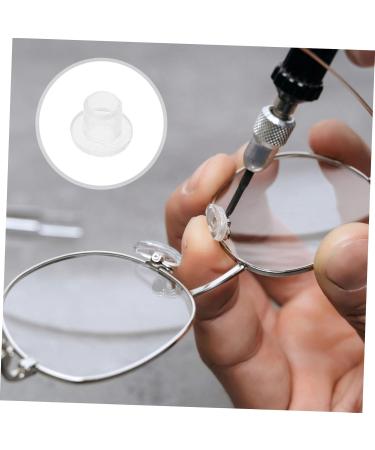 Uonlytech 2 Glasses Convex Gasket Optical Shop Convex Gaskets Fixing Glasses Plastic Gaskets Sunglasses Washer - Buy Online on GoSupps.com