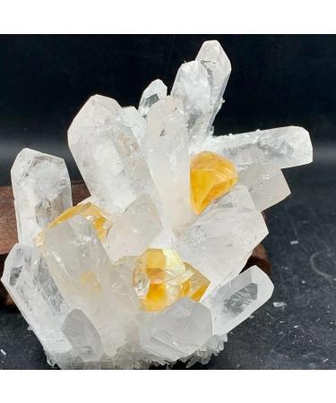 Natural Crystal Rough 500g Natural Quartz White Yellow Crystal Cluster Home Decoration Wedding Decoration Stone Mineral Specimen - Buy Online on GoSupps.com