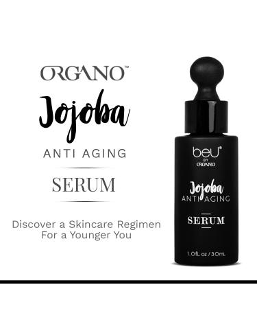 Jojoba Anti Aging Serum 1.0 fl oz | Nourishing Face Serum with Jojoba Argan Rose & Pomegranate Oil for Youthful Skin Glow - Buy Online on GoSupps.com