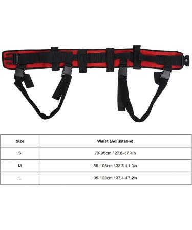 Transfer Belt with Handles & Leg Loops - Safe Aide Patient Care Walking Sling (L) | International Shipping Available - Buy Online on GoSupps.com