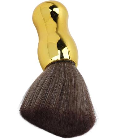 Qukaim Salon Neck Duster Brush Hair Cutting Neck Duster Brush Soft Nylon Salon Neck Cleaning Brush for Face & Neck Gold - Buy Online on GoSupps.com