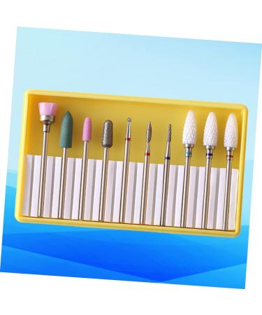 Mikinona 1 Set Nail Drill Bits Acrylic Nail Kit Manicure Sand Tool Manicure Drill Bits Diamond Nail Bit Kit De Pedicure Tools Gel Nail Kits Nails Drill Bits Manicure Pedicure Kit Nail Tools - Buy Online on GoSupps.com
