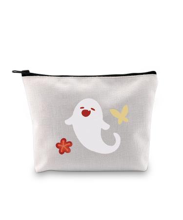 Funny anime ghost cosmetic bag HU Tao Ghost Make-up bag with zipper Gensin Anime merchandise anime lover gift bag ghost