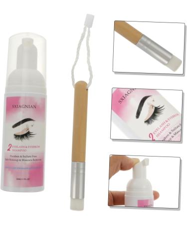 FOMIYES 3pcs Eyelash Cleansing Mousse Shampoo Makeup Lash Foam Eyebrow and 2 in 1 1 count (Pack of 1) As Shownx3pcs - Buy Online on GoSupps.com