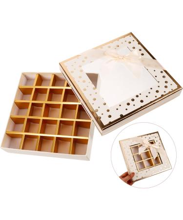 ABOOFAN Box Chocolate for Aging Empty Clear Containers Valentine Truffles Day Candy Valentine' - Buy Online on GoSupps.com