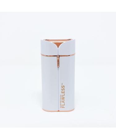 Finishing Touch Flawless Women's Painless Hair Remover Face Duo - Dermatologist Approved Electric Shaver - Hypoallergenic White/Rose Gold - Buy Online on GoSupps.com