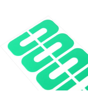 Spill Proof Nail Stickers 10Pcs Nail Polish Protector Professional Manicure Protector Cover Polish Glue Spill Proof Nail Sticker(Green) - Buy Online on GoSupps.com