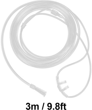 Syrisora Oxygen Tubing Transparent Plastic Household Nose Oxygen Tube for Elderly Patients (3 Meters/9.8 Feet) - Buy Online on GoSupps.com