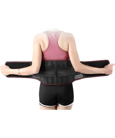 Buy Belly Wrap Hot Heating Pad | Slipproof Elastic Waist Support | Unisex Portable Lumbar Protector - LBC04 Black - Buy Online on GoSupps.com