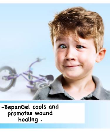 Bepanthen Wound Gel for Abrasions, Cuts, and Burns - 50g / 1.76 Oz | Vegan | Promotes Healing and Soothes Irritated Skin - Buy Online on GoSupps.com