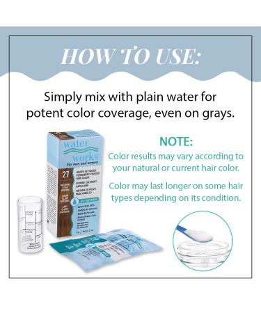 Buy Water Works Permanent Powder Hair Color - Medium Brown (3 Packs) | International Shipping Available - Buy Online on GoSupps.com