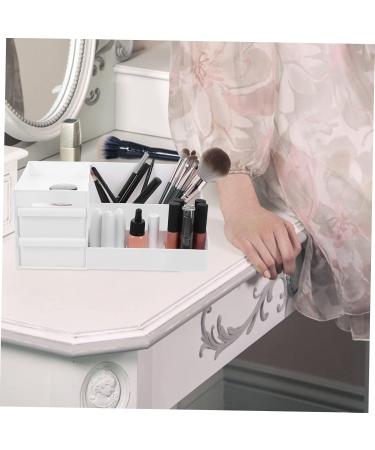  FRCOLOR FRCOLOR Cosmetics and Jewelry Organizer with Elegant Drawer Makeup Container for Lipstick Earrings Bracelets and More - Buy Online on GoSupps.com