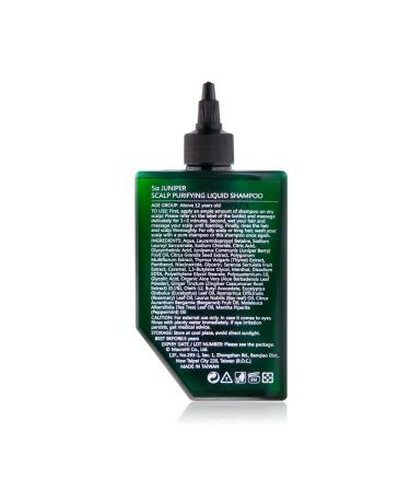 AROMASE 5a Juniper Scalp Purifying Liquid Shampoo - Award Winning Exfoliator for Dandruff, Psoriasis, Dermatitis - 9.1 Fl Oz - Ideal for Dry, Sensitive, and Oily Hair - Buy Online on GoSupps.com