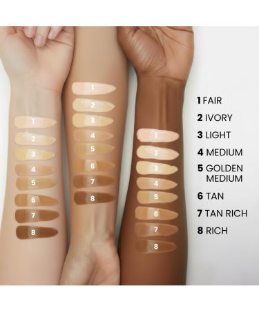 Prime Prometics PrimeSkin CC+ Cream for Mature Women Lightweight Liquid-to-Powder Foundation Blurs Pores & Covers Age Spots Crease-Free Hydrating & Soft-Matte Finish for Sensitive Skin (Light) - Buy Online on GoSupps.com