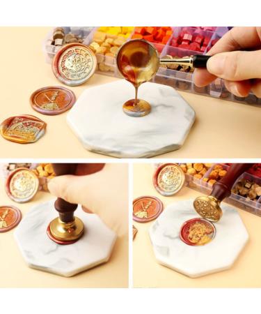 200Pcs Wax Sealing Beads for Wax Sealing Stamp Perfect for Christmas Cards Envelopes Invitations Wine Packages Letter Sealing (Gold) - Buy Online on GoSupps.com
