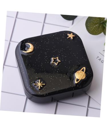 KOMBIUDA Colored Contact Lens Case Set - Lens Case Hold Package with Mirror Box - International Shipping Available - Buy Online on GoSupps.com