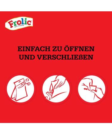 Frolic Dry Dog Food with Beef Carrots & Grains - 9 kg (3 x 3kg Bags) | Premium Pet Nutrition for Healthier Dogs - Buy Online on GoSupps.com