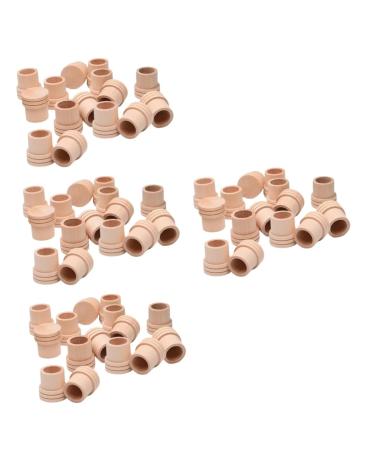 Solustre 80 StK Moxa fire extinguisher Moxa made of wood Moxa-King Roll fire extinguishers for Moxa-Roller Wood Moxibus unit stainless steel Accessories Moxibustion Device Massage device