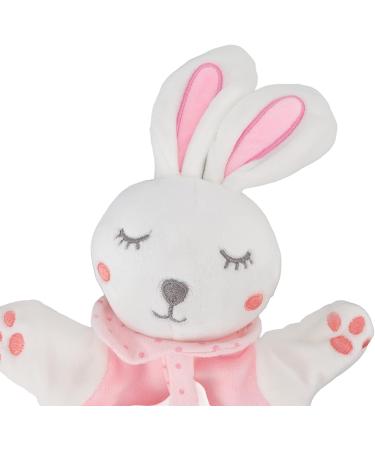 Baby Loveys Bunny Security Blanket with Teether - Soft Unisex Stuffed Animal Blanket - Buy Online on GoSupps.com