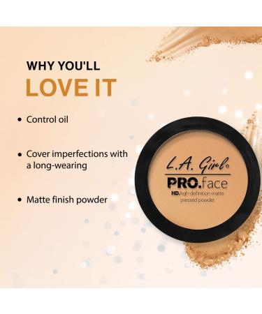Pro Face Matte Pressed Powder - Oil-Free Formula for Flawless Skin - Buy Online on GoSupps.com