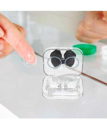 Buy Minkissy Portable Mini Contact Lens Container - Cute Durable Storage Box for Daily Use - Ideal for Outdoor Trips - Buy Online on GoSupps.com