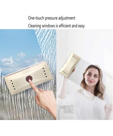 Window Cleaner Wipers Double-Sided Window Cleaner Glass Cleaning Brush Glass Wiper Household Cleaning Tools with Anti-Falling Rope Window Clean Brush The Glider - Buy Online on GoSupps.com