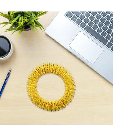 Weescie 10-Piece Acupressure Ring Set | Finger Massage Rings & Bracelets for Stress Relief | Gold & Silver Options | International Shipping Available - Buy Online on GoSupps.com