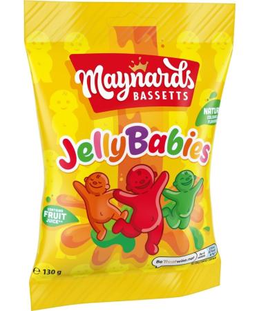 Maynards Bassetts Maynards Bassetts Jelly Babies 130 g - Buy Online on GoSupps.com