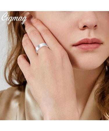 Buy Cigmag 2PC Lymphatic Drainage Magnetic Rings - 99% Pure Copper 4 Ultra-High Magnets Adjustable Gift Box Included - Perfect for Men & Women - Buy Online on GoSupps.com