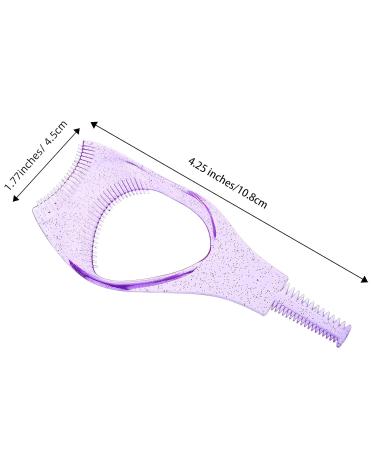 Shop WLLHYF 2 Pack Mascara Shield Guard - 3 in 1 Eyelash Applicator Tool | Perfect Makeup Separator & Protector for Women & Girls (Pink & Purple - Buy Online on GoSupps.com