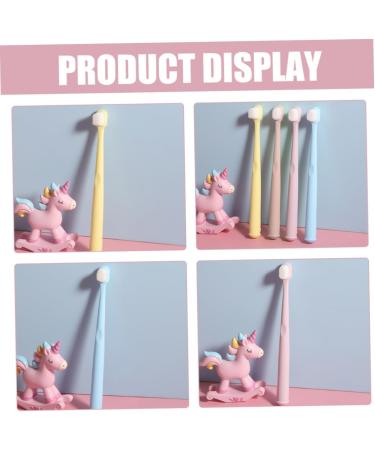 Collbath 6-Set Children's Toothbrushes & Manual Travel Toothbrushes for Adults | Small Head Design for Kids & Toddlers - Best Tooth Cleaning Tools - Buy Online on GoSupps.com