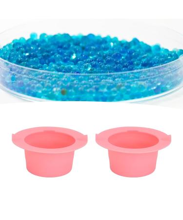 Buy Pink Wax Warmer Bowl & Pot Set - 2 Pack Silicone for Home Use | International Shipping Available - Buy Online on GoSupps.com