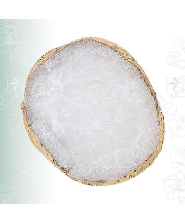 VINTORKY 1Pc Manicure Tool for Nail Art Nail Polish Gel Nails Color Plate Rhinestone Glue for Nails Lipstick Nail Polish Nail Gel Tools Resin Palette Color Display Plate White - Buy Online on GoSupps.com