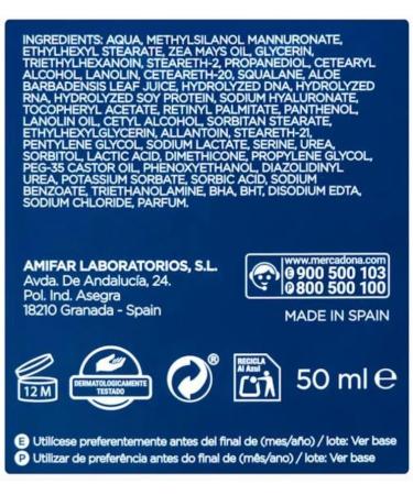 Amifar Laboratorios SL Sisbela Revitalizza and reorganization Reafirm facial cream 50 ml with ribonucleic acid RNA + 2 ampoules flash spray Tensor Effect Reafirm 2 ml all skin types Deliplus pack of 2 - Buy Online on GoSupps.com