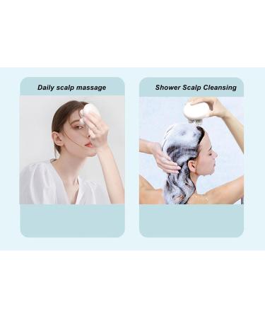 Rechargeable Waterproof Scalp Massager - Dilwe Head Massage Device with 4 Rotating Heads for Plump Hair | International Shipping Available - Buy Online on GoSupps.com