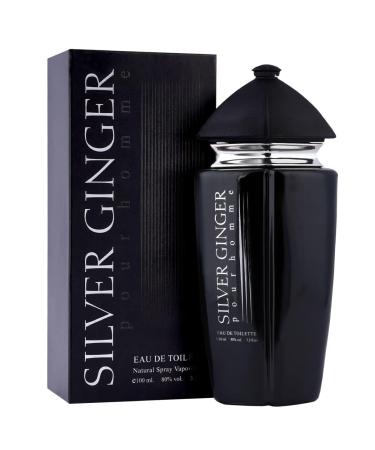 Silver Ginger Long Lasting Men Perfume Aquatic Fresh & Woody Soothing Fragrance | 100ml