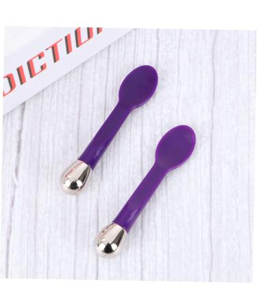 2pcs Skin Care Tools Set - Mini Makeup Spoon & Eye Massager | Beauty Scoop & Face Mask Spoon for Flawless Skin - Buy Online on GoSupps.com
