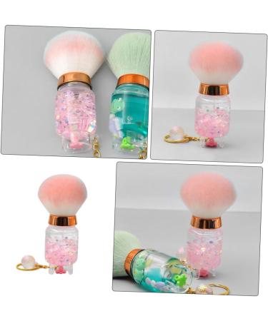 PLAFOPE Nail Dust Brush Women Makeup Tools Powder Makeup Brush Makeup Brush for Powder Blush Brush for Women Powder Brush Blush Brush for Cheeks Facial Makeup Brush Cosmetics Tools 9.00X3.50X3.50CM Pink - Buy Online on GoSupps.com