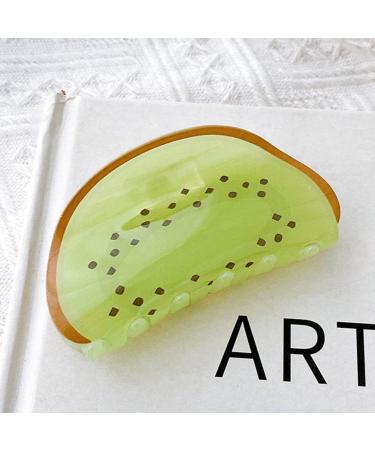 Panysilioer Hair Clips Hair Pins Ponytail Holder Accessories for Women Kiwi Green - Buy Online on GoSupps.com