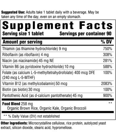 Buy Innate Response Formulas B Complex - 90 Tablets for Energy & Wellness - Buy Online on GoSupps.com