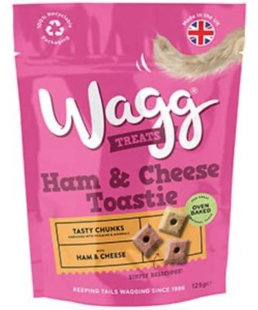 Wagg Dog Treats Bundle Sausage & Mash Steak & Chips Bacon Roll Ham & Cheese Toastie Training Treats for Puppy - Buy Online on GoSupps.com