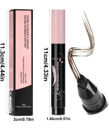  Duroecsain Women's Eyebrow Pencil - Precision Tip Eyebrow Pen | 1.4 ml Ultra Fine Tip Natural Makeup for Everyday and Occasions - Buy Online on GoSupps.com