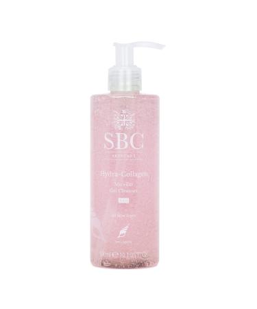 SBC Skincare Hydra-Collagen Micellar Gel Cleanser - 300ml | Hydrating Gel Makeup Remover | Cleansing Anti-Ageing Micellar Gel | Soap Free Makeup Remover 300 ml