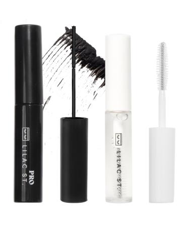Lilac St - PRO Lash Glue & Lilac Lash Crystal Coat - Long Lasting & Fast Drying Lash Application Glue - Sealant for Extended Lash Wear Reduce Stickiness & Keeps Lashes Clean - Waterproof Vegan